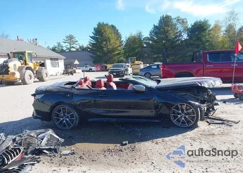 2019 BMW M850I xDrive from USA, damaged, VIN WBAFY4C56KBX29853